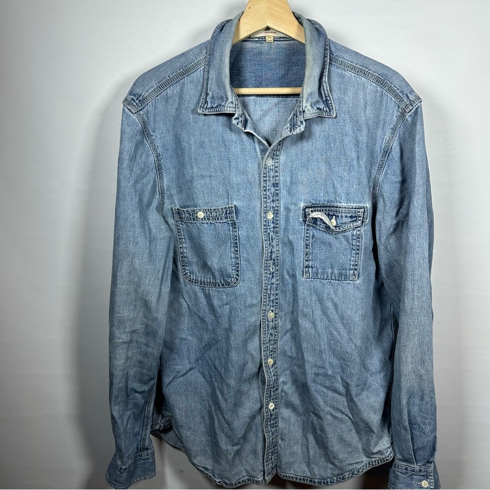 Alex Mill Blue Casual Button Down Shirt